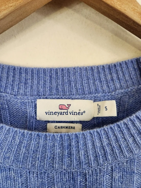Vineyard Vines Cashmere Cable Knit Sweater - Picture 4 of 4